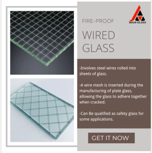 wire glass wire glass