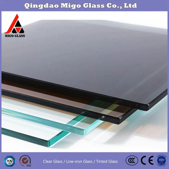 Clear and tinted Glass  Table Tops
