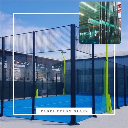 10mm 12mm Padel Court Gloine