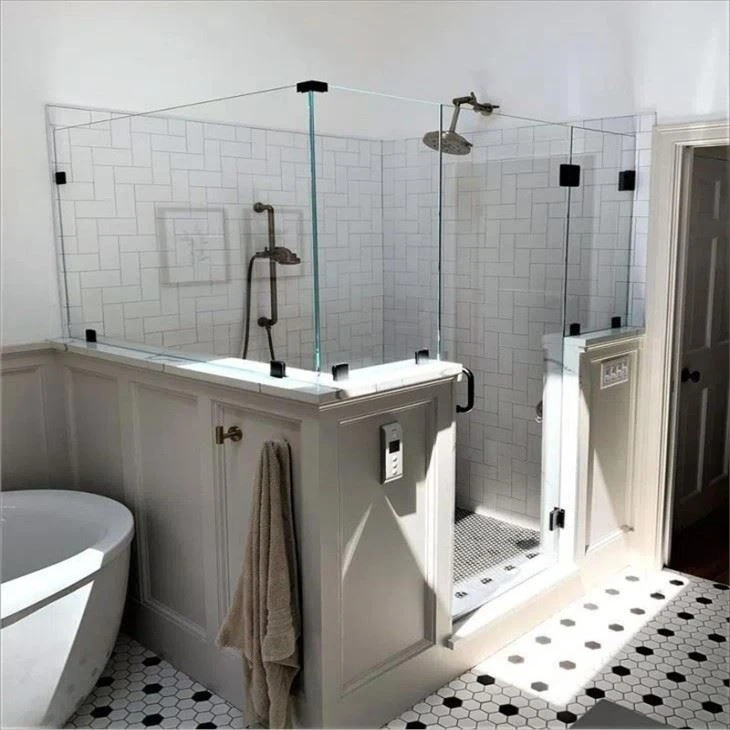 Frameless Shower Room Door Glass