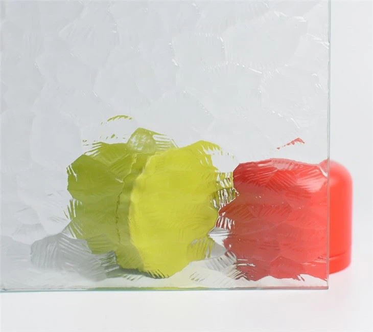 oceanic patterned glass